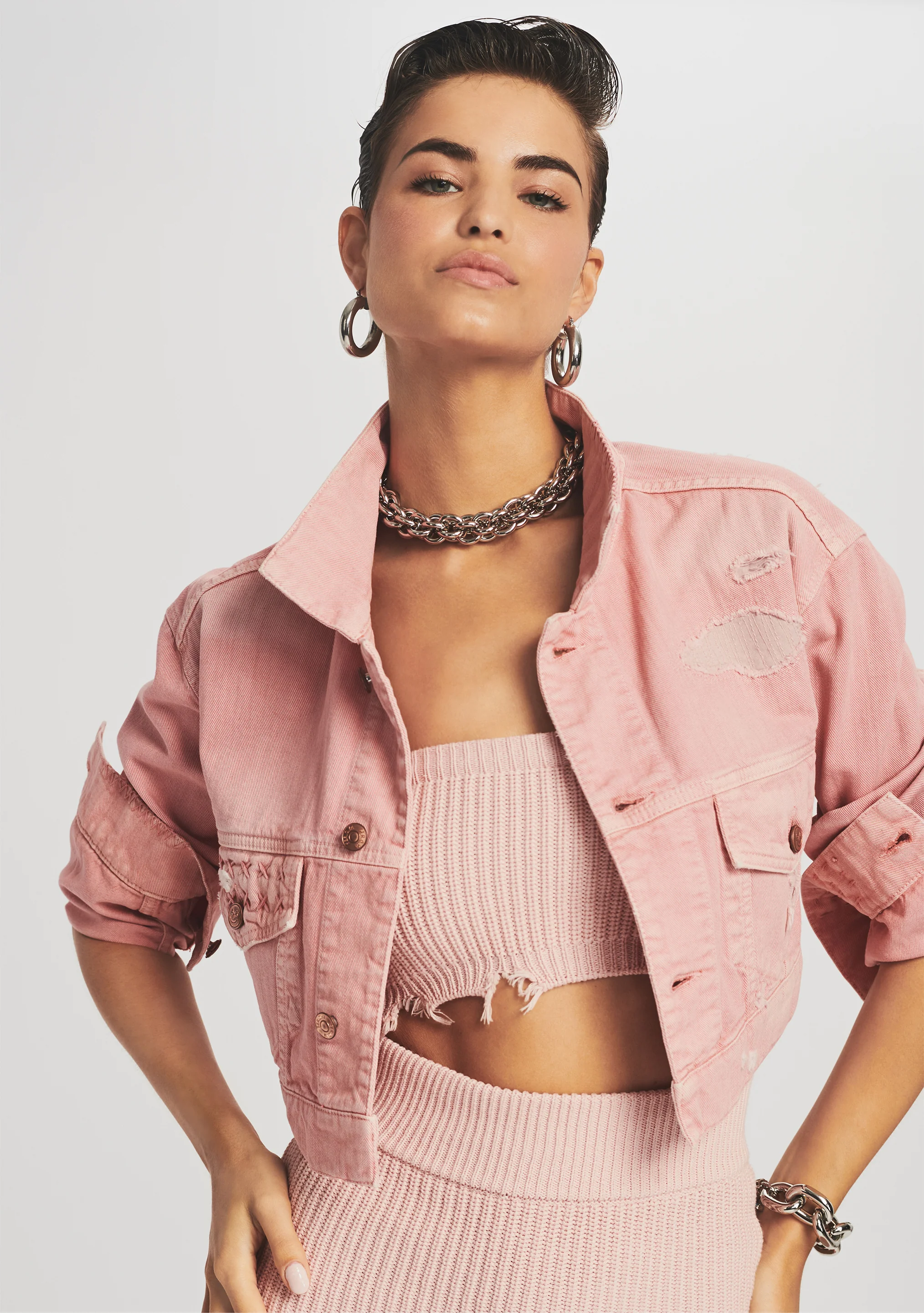 Ryan Cropped Jacket - Image 5