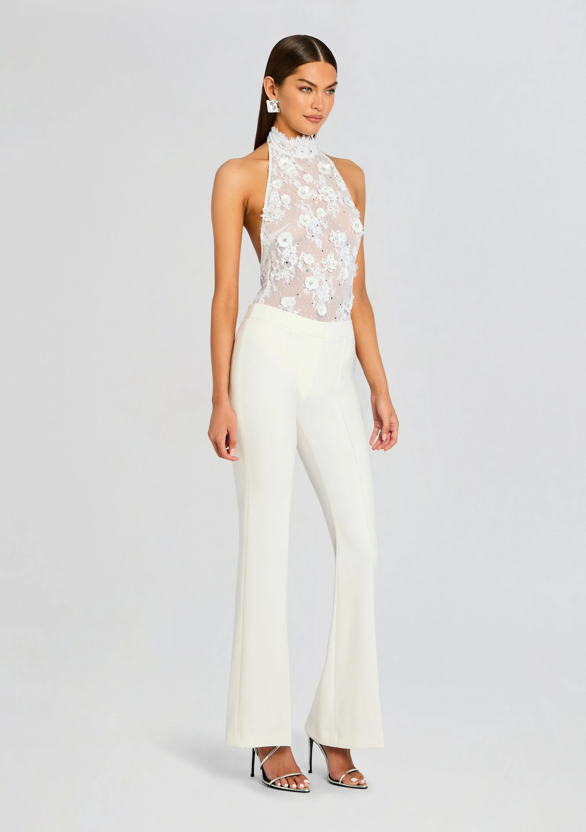 Saga Lace Embellished Bodysuit - Image 4