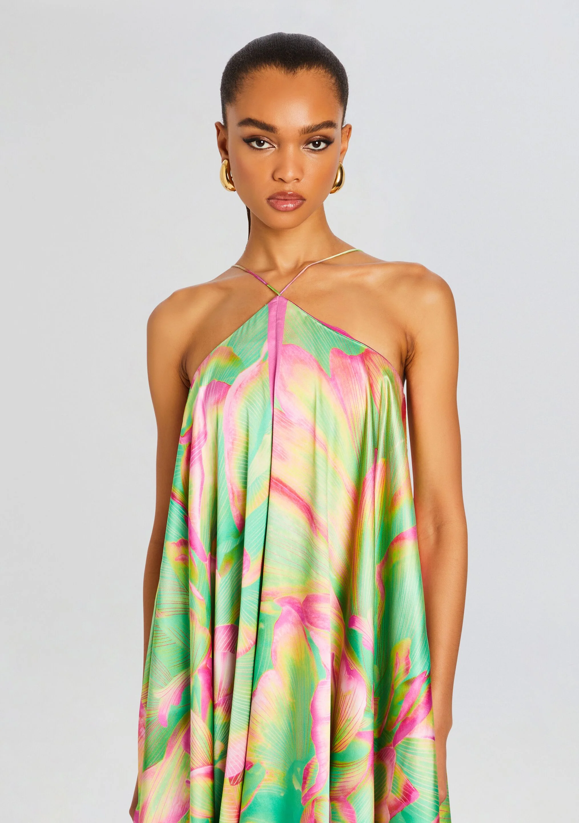 Sangria Silk Dress - Image 5