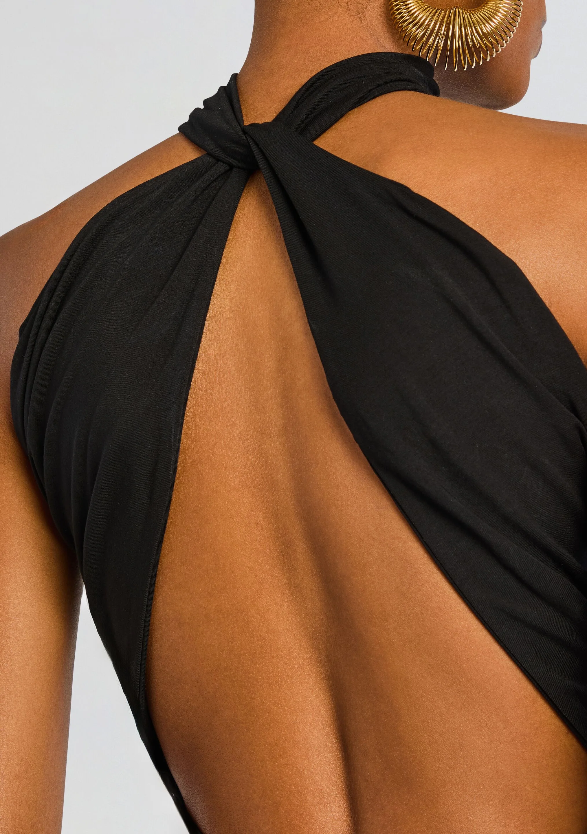 Bamboo Open Back Bodysuit - Image 2