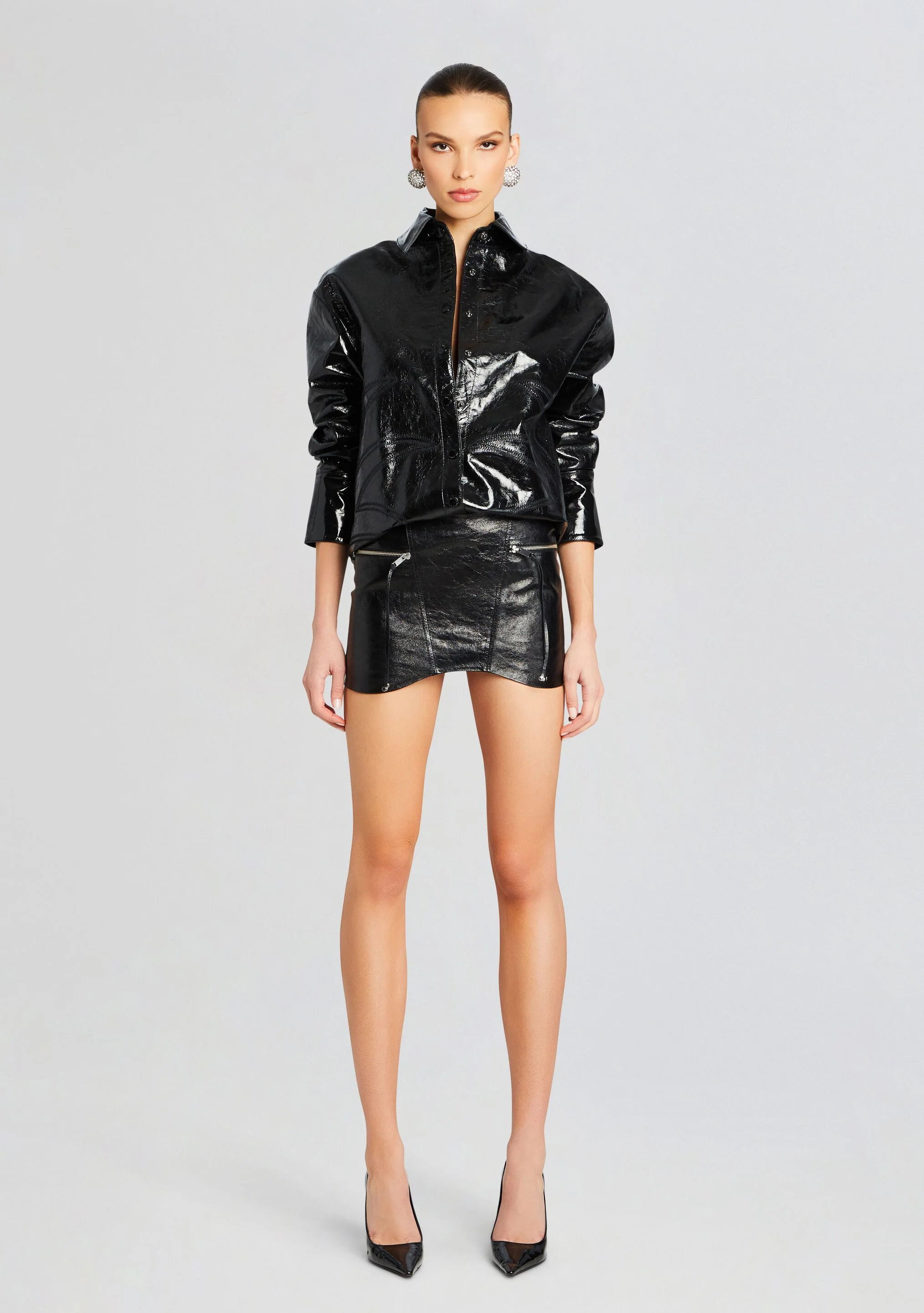 Shaili Leather Shirt - Image 5