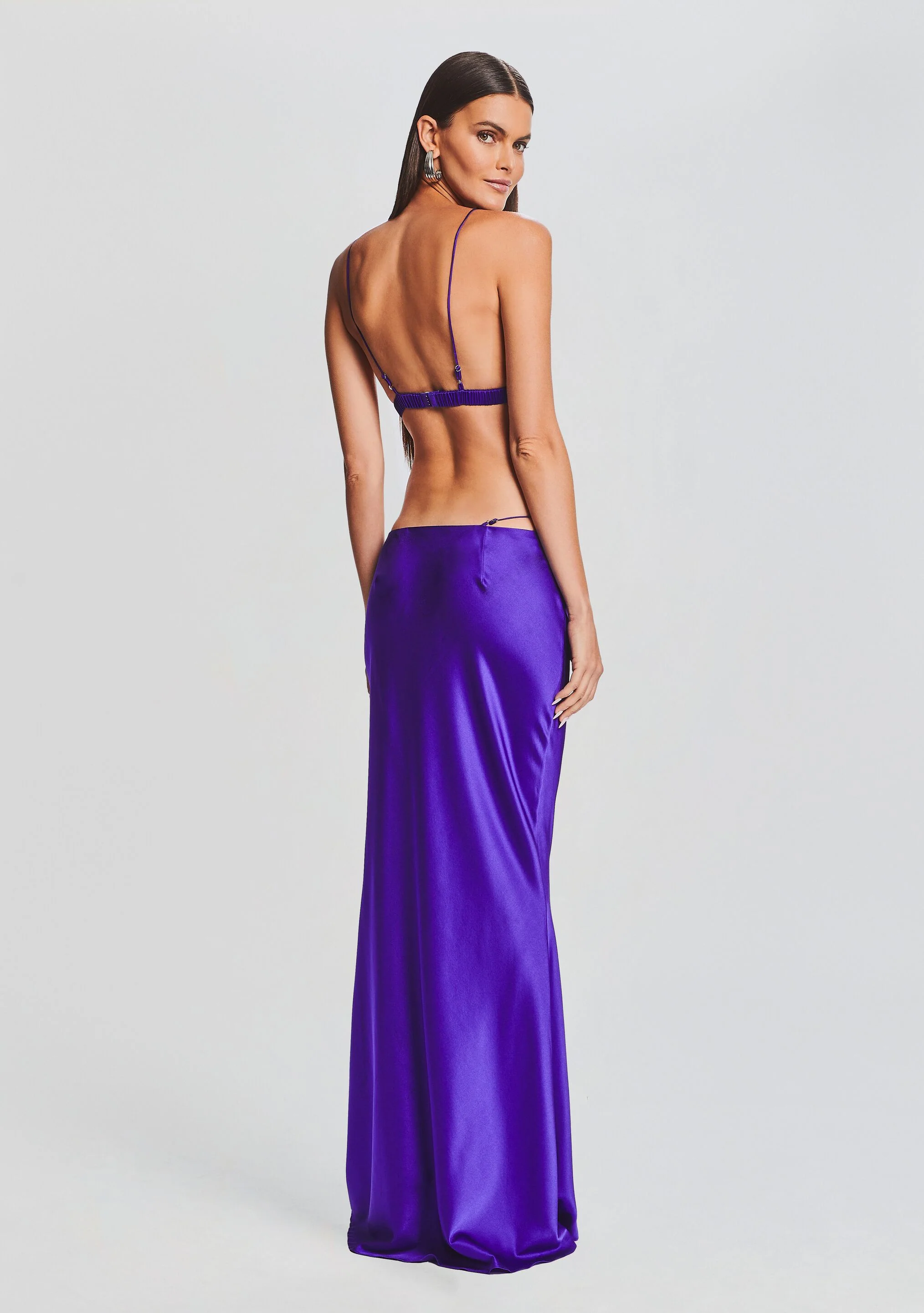 Silvana Silk Maxi Skirt - Image 4