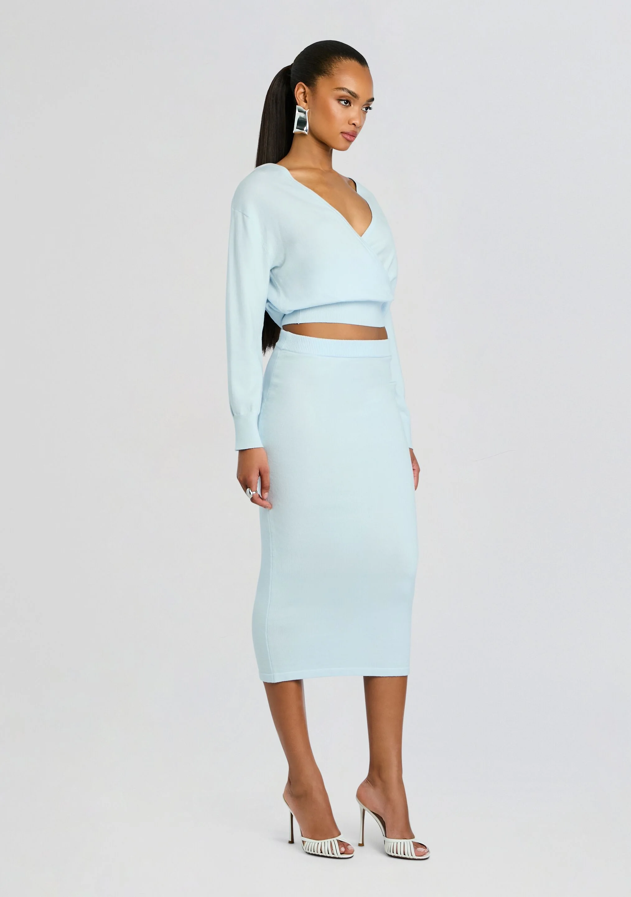 Tansy Knit Midi Skirt - Image 3