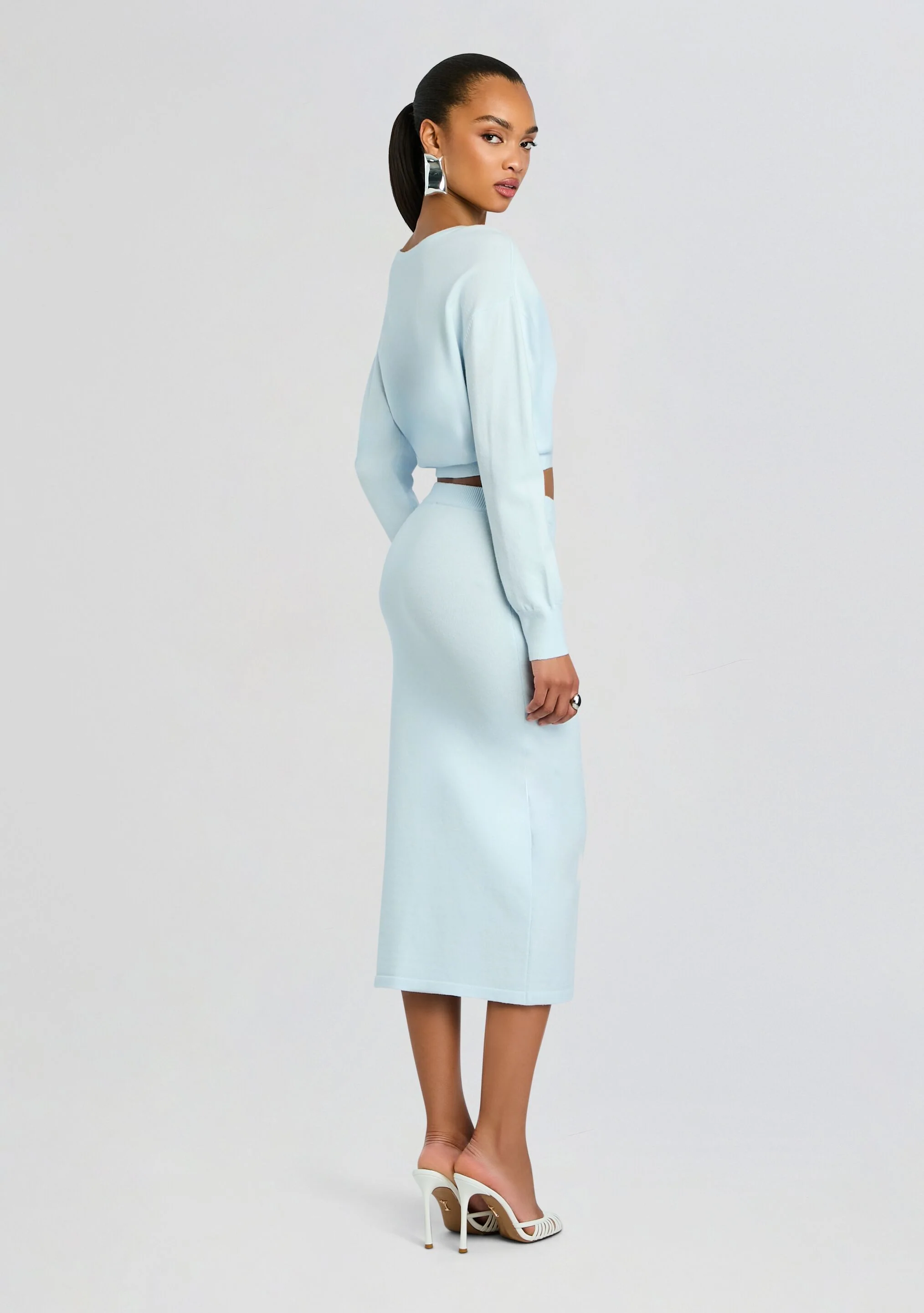 Tansy Knit Midi Skirt - Image 4