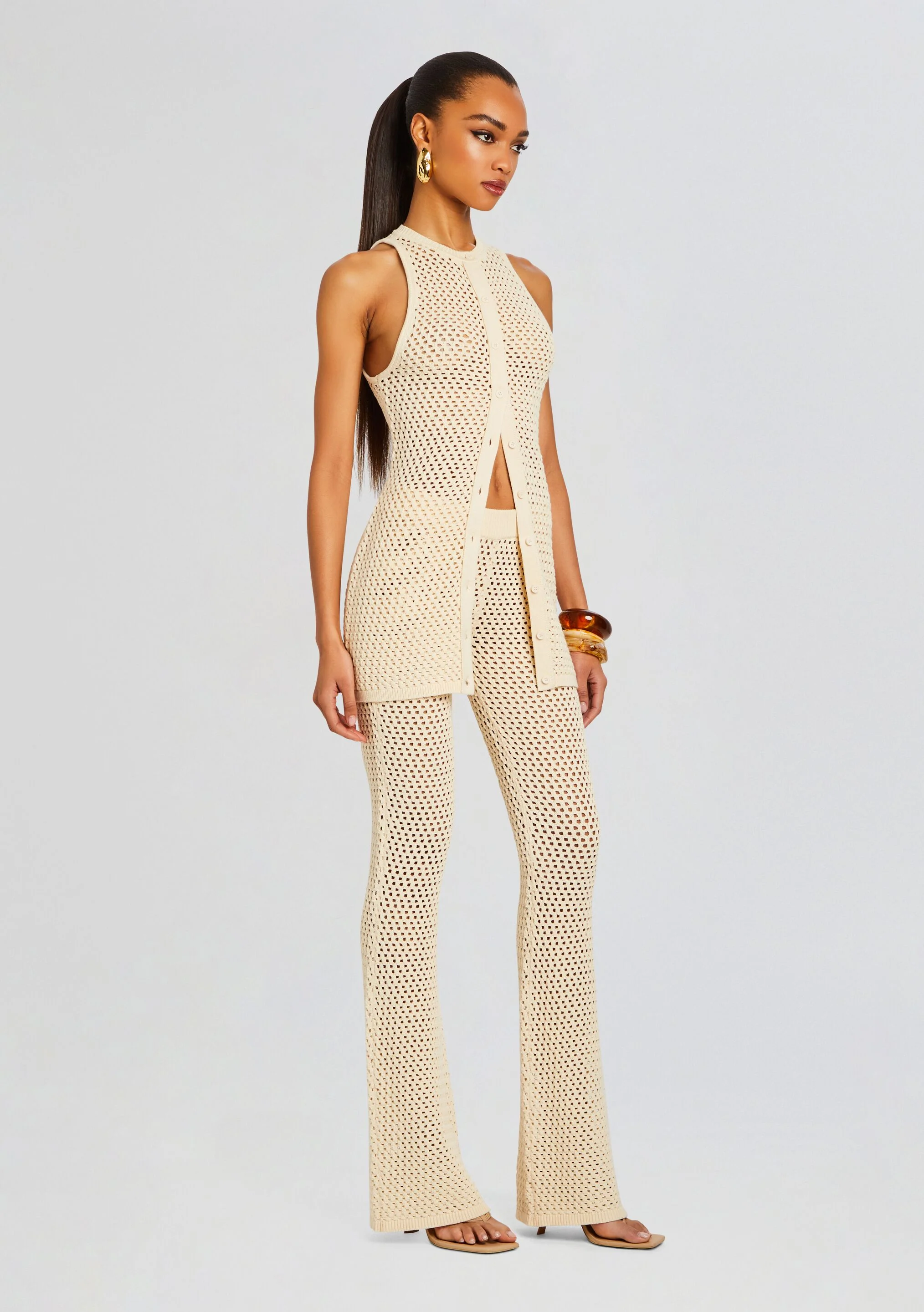 Tish Knit Crochet Pant - Image 3