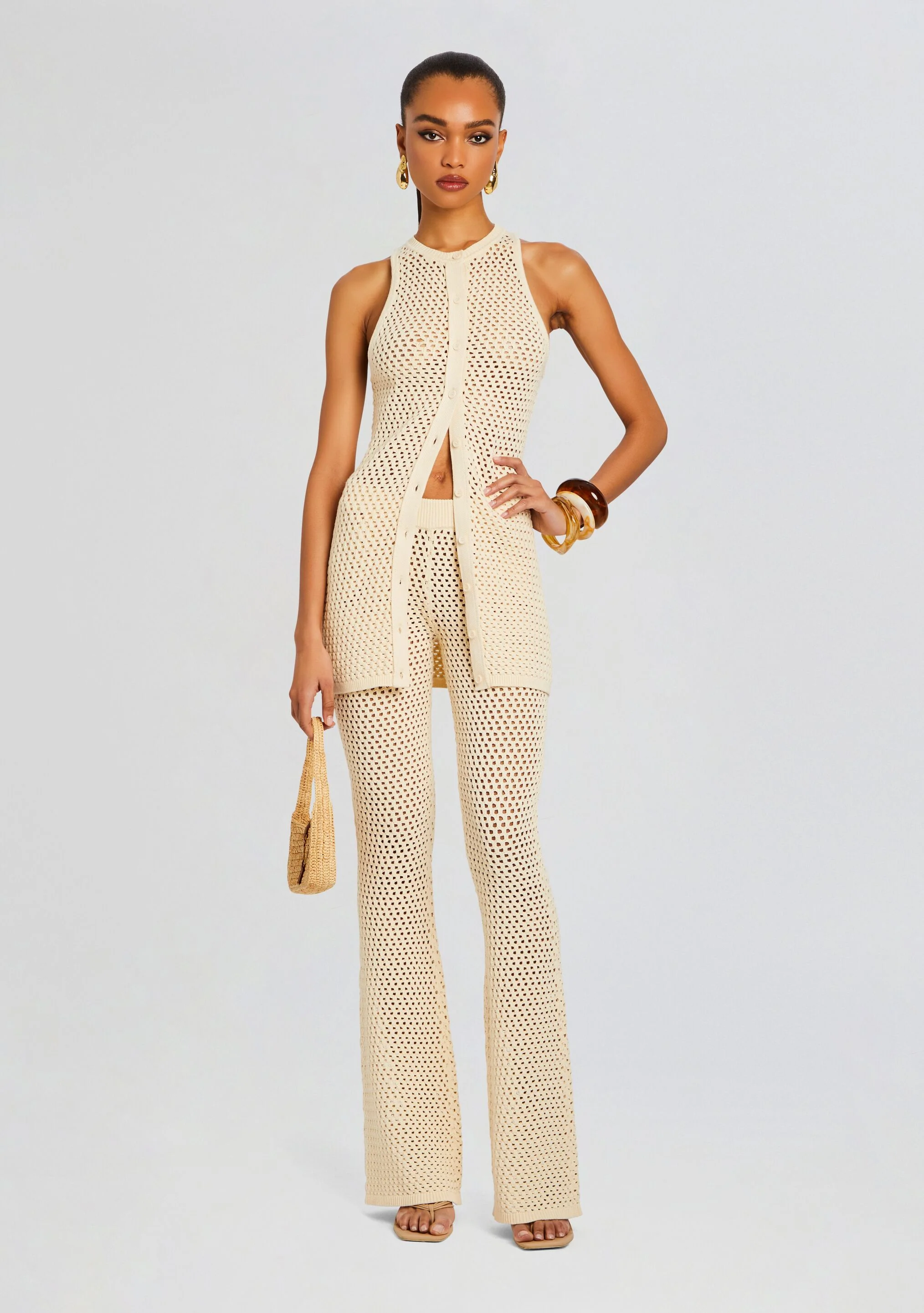 Tish Knit Crochet Pant - Image 5