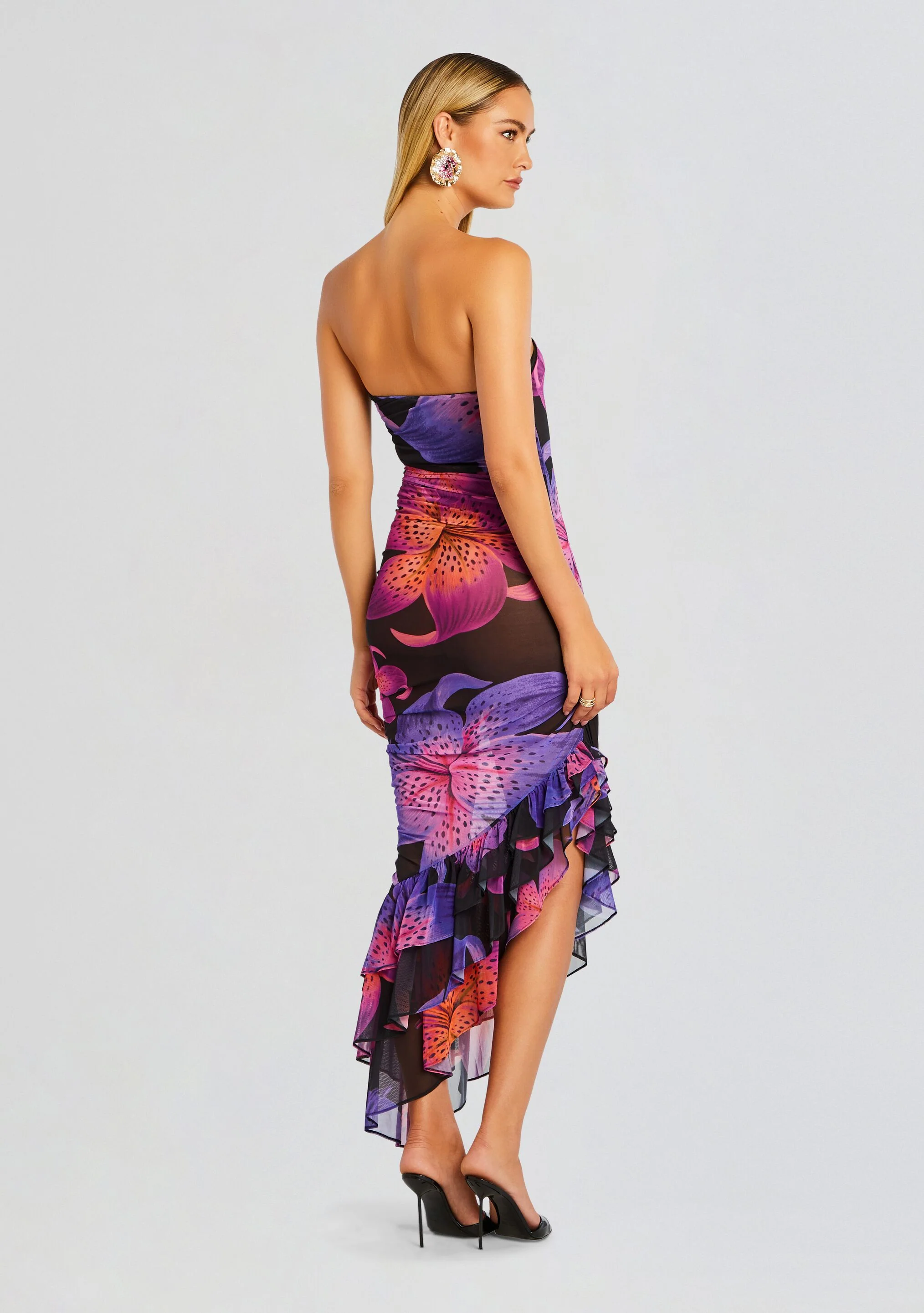 Trista Mesh Dress - Image 4
