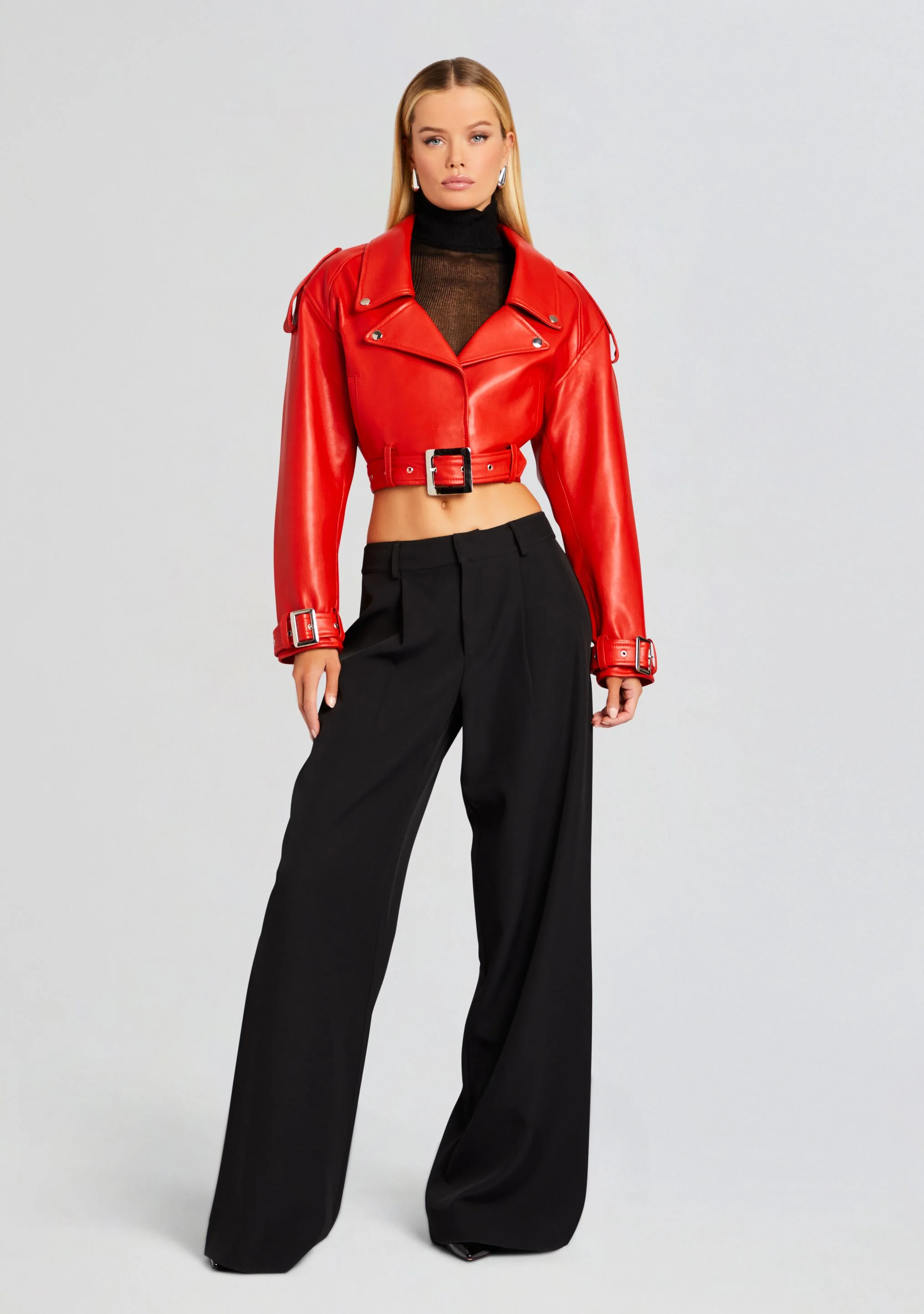 Victoria Leather Jacket - Image 5
