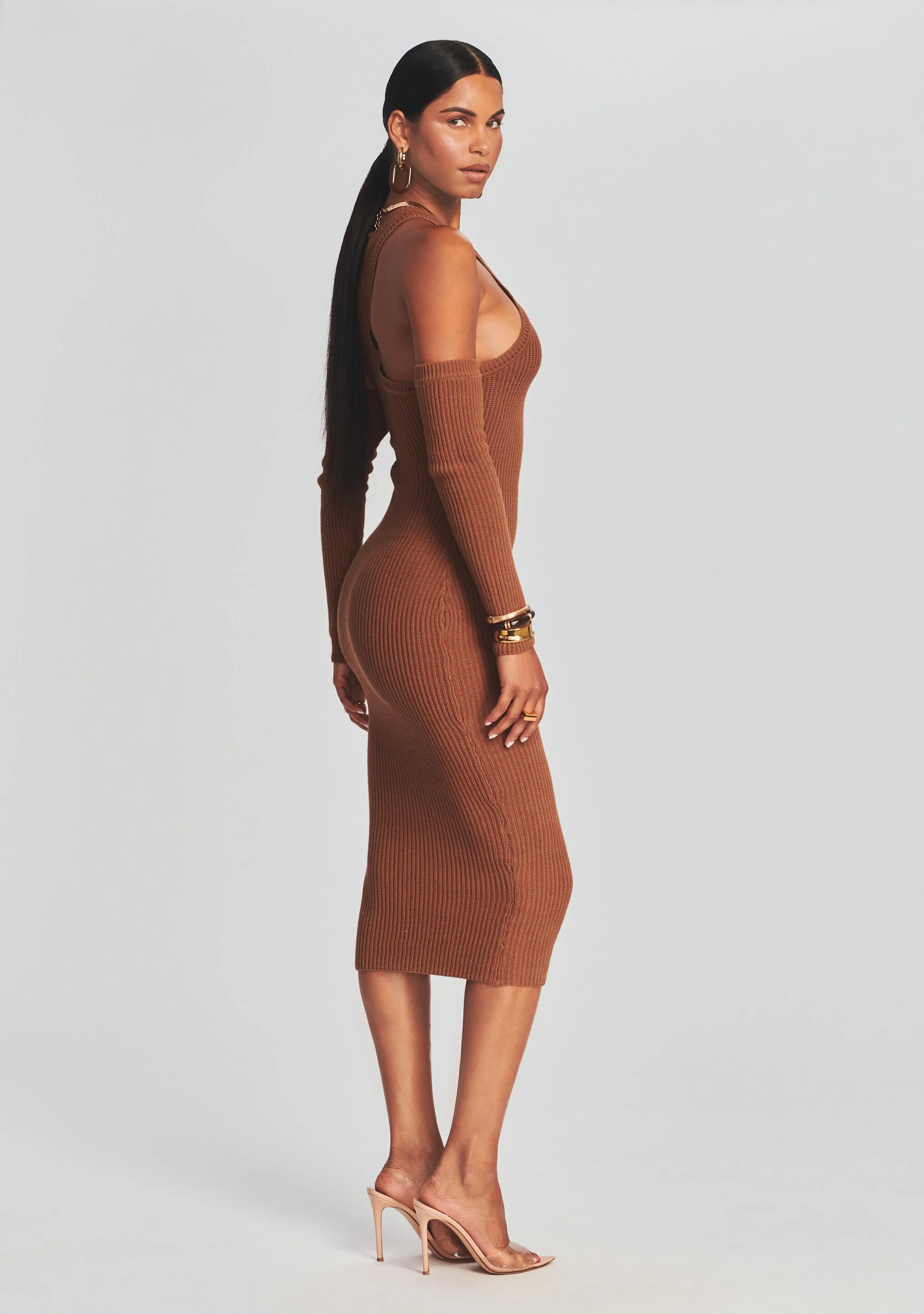 Vixen Rib Knit Dress - Image 3
