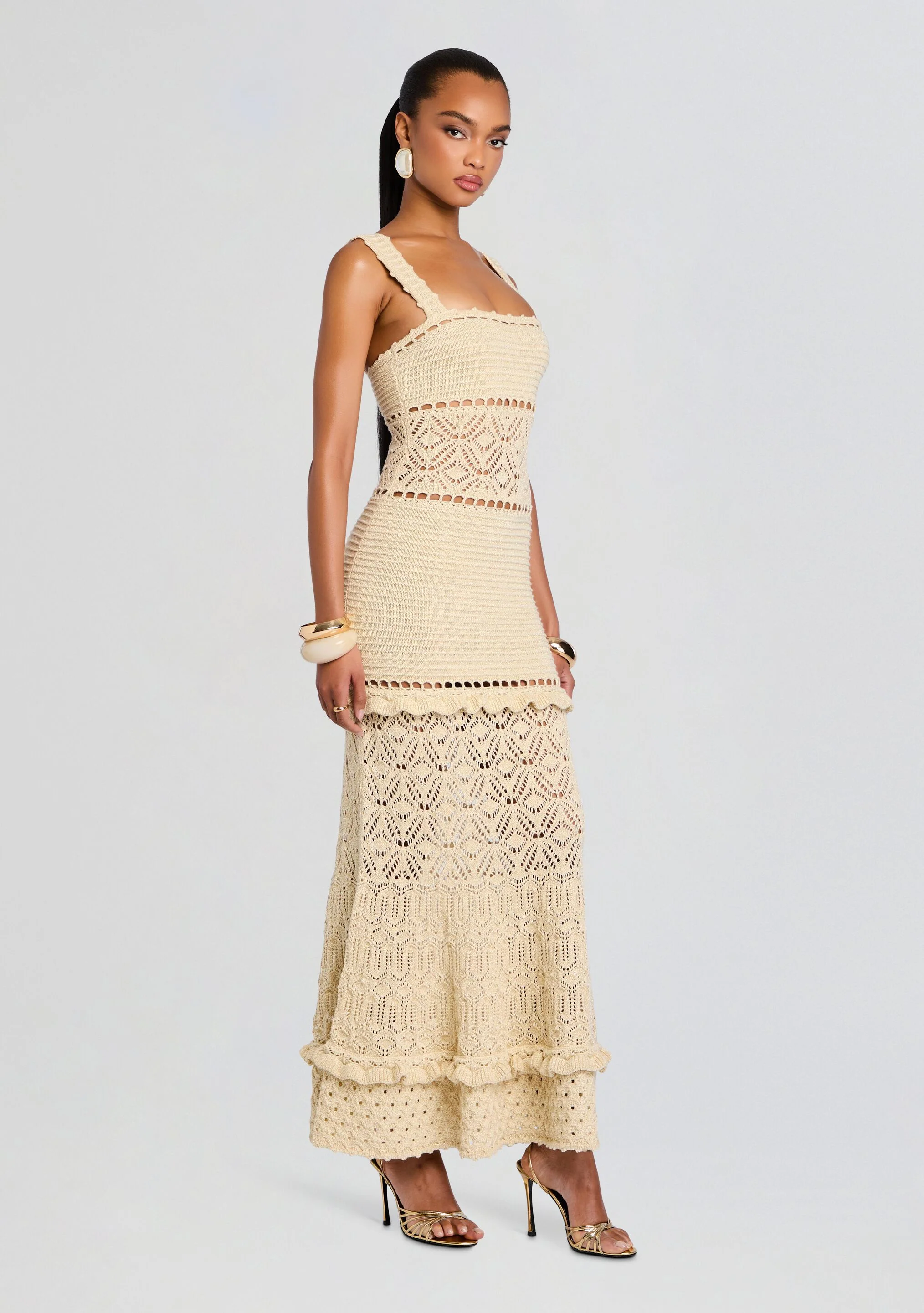 Winona Crochet Dress - Image 3