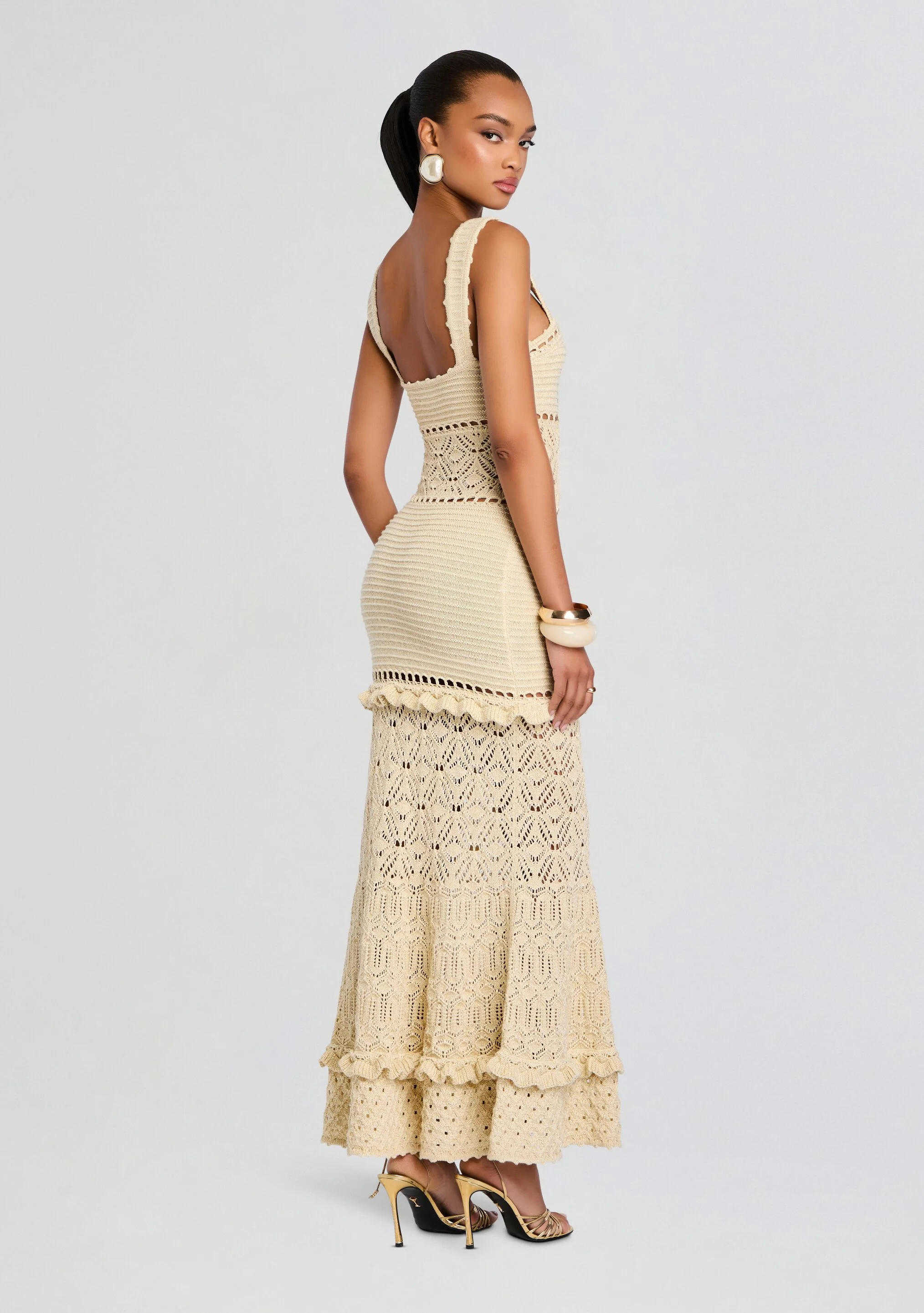 Winona Crochet Dress - Image 4
