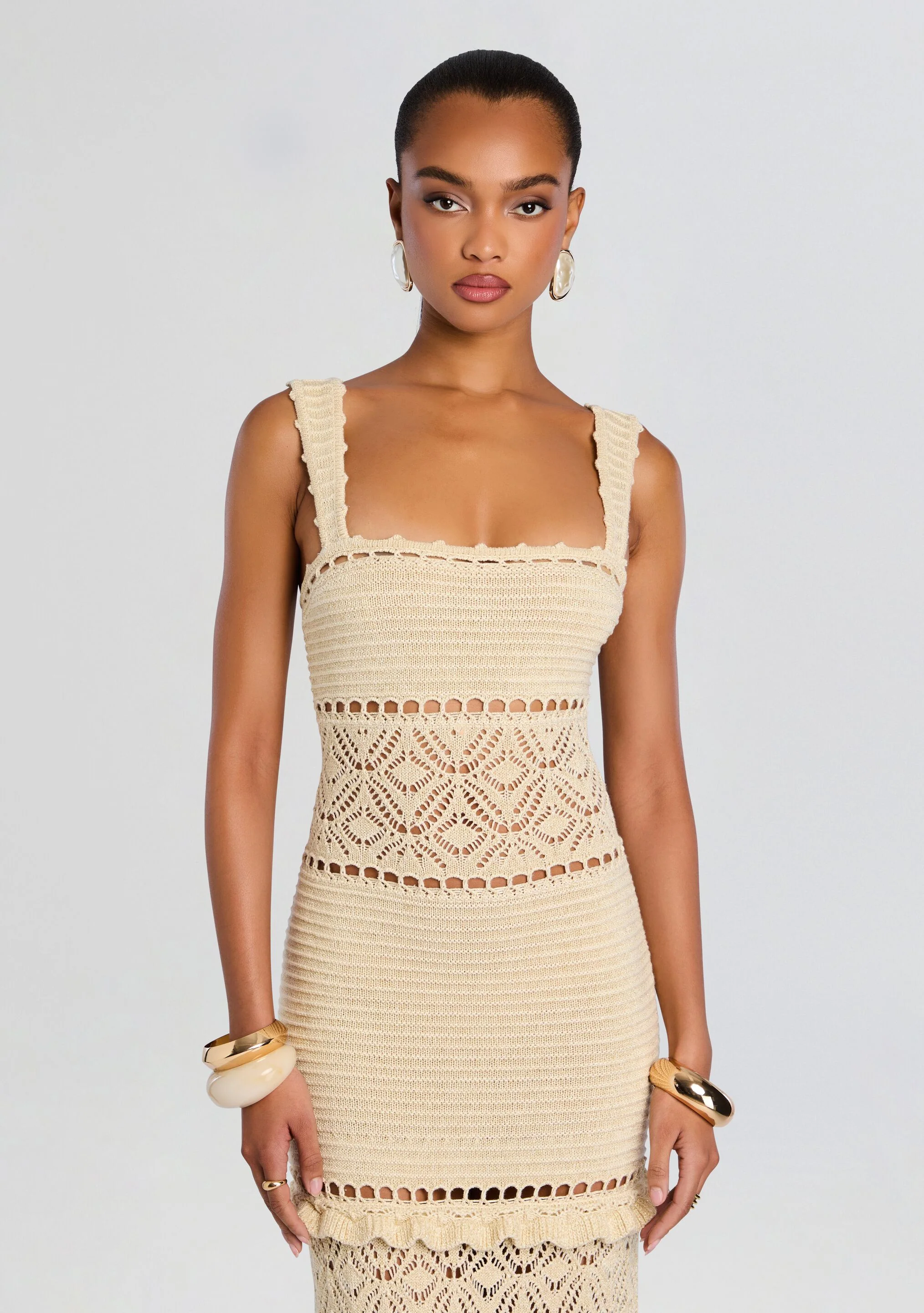 Winona Crochet Dress - Image 5