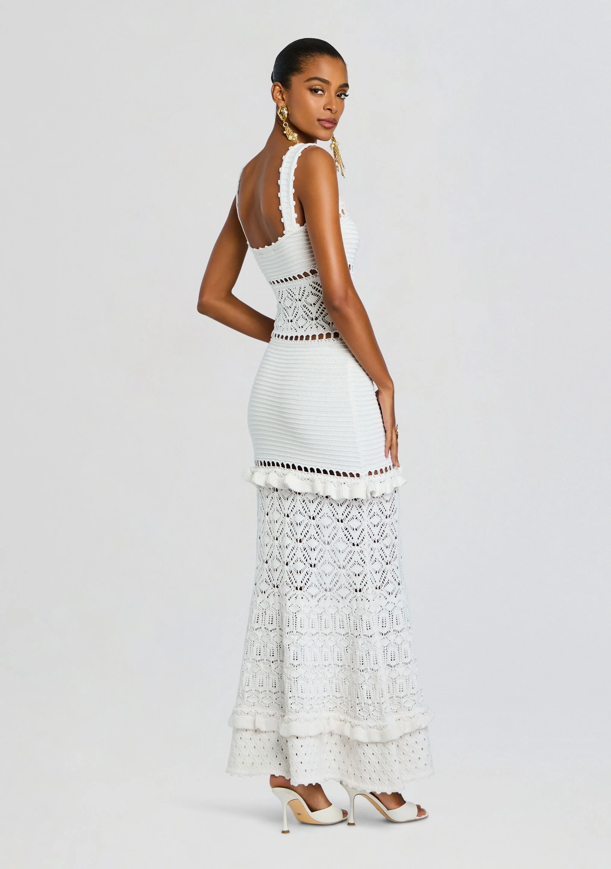 Winona Crochet Dress - Image 5