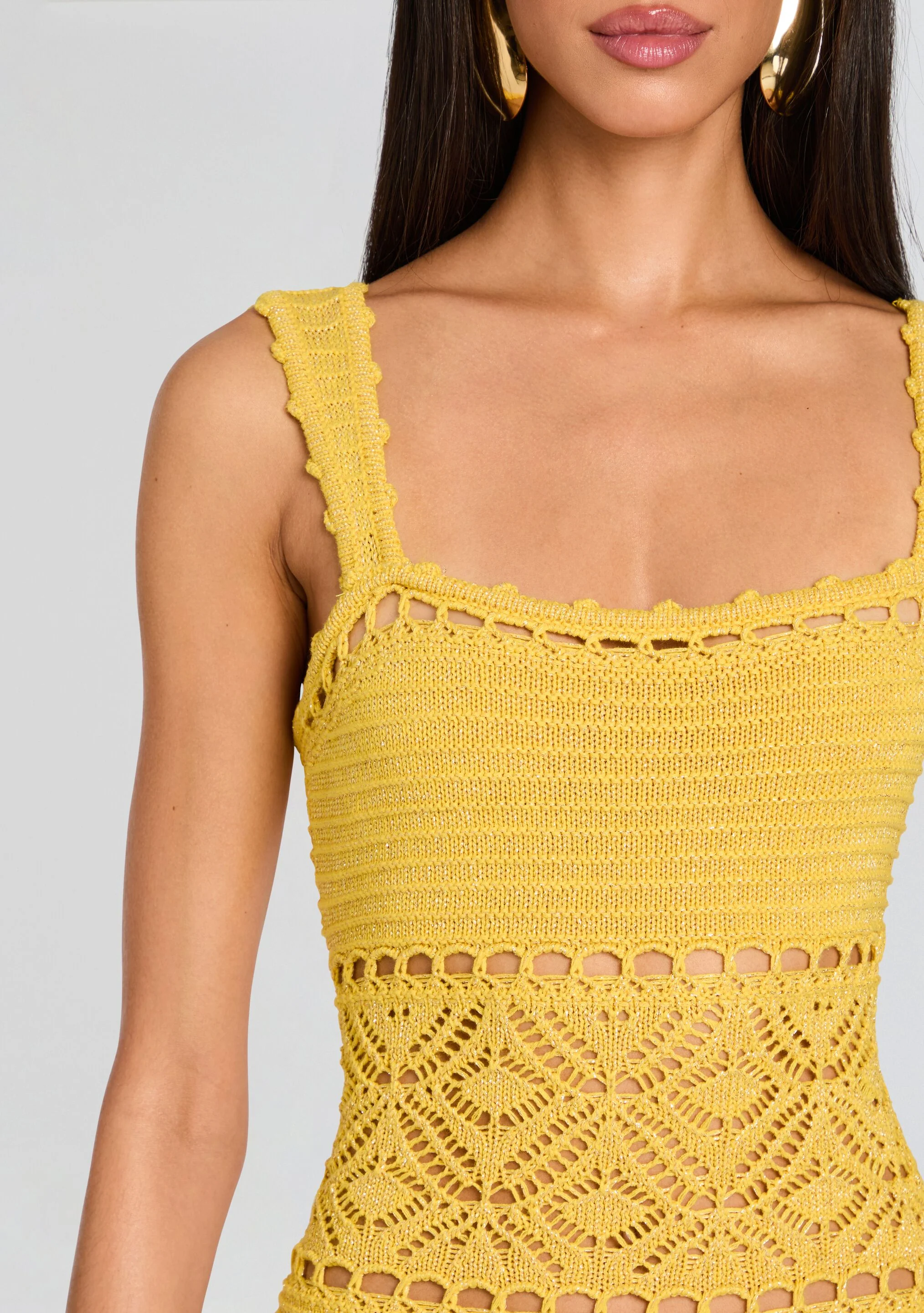 Winona Crochet Dress - Image 3