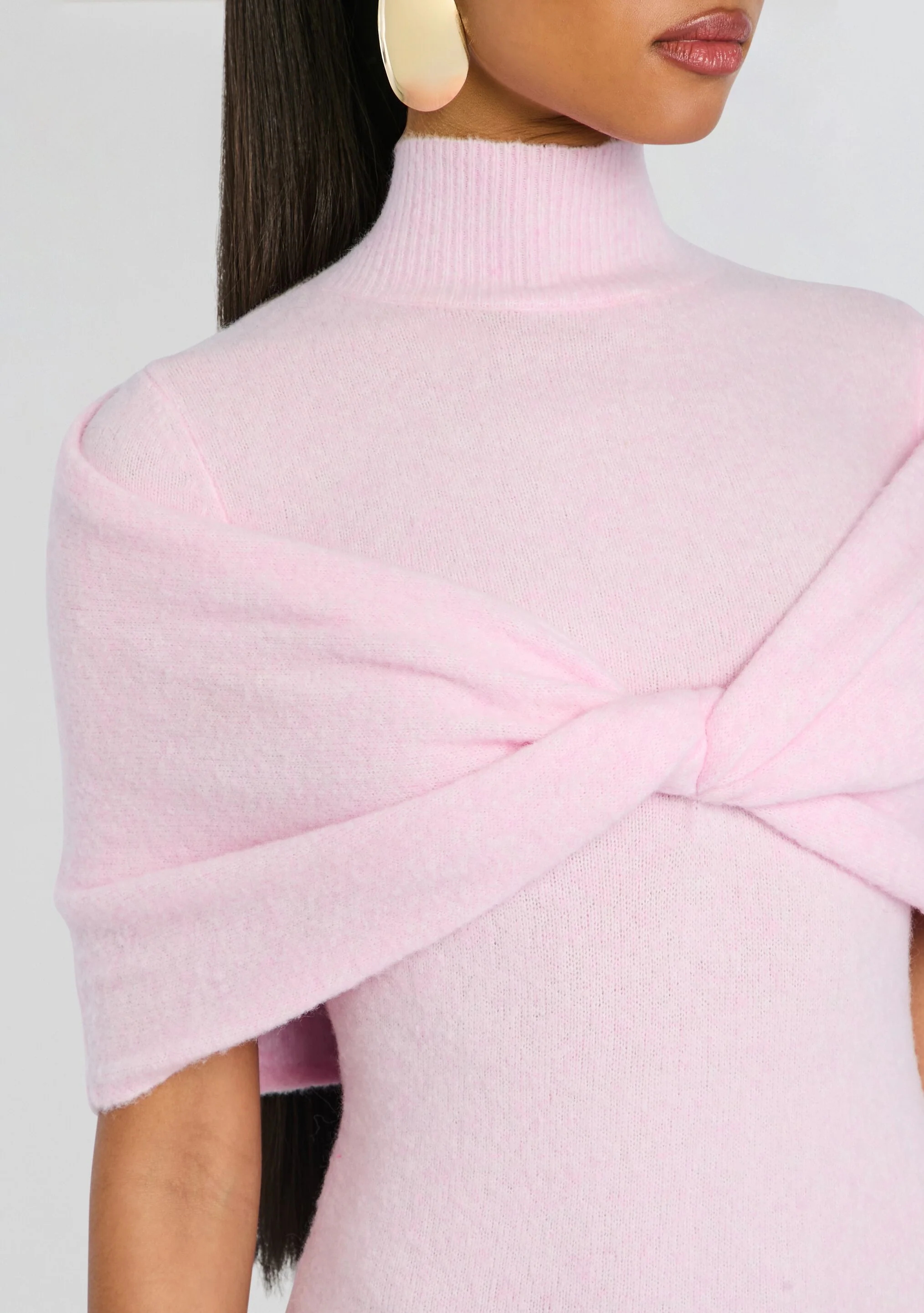 Wisteria Knit Midi Dress - Image 2