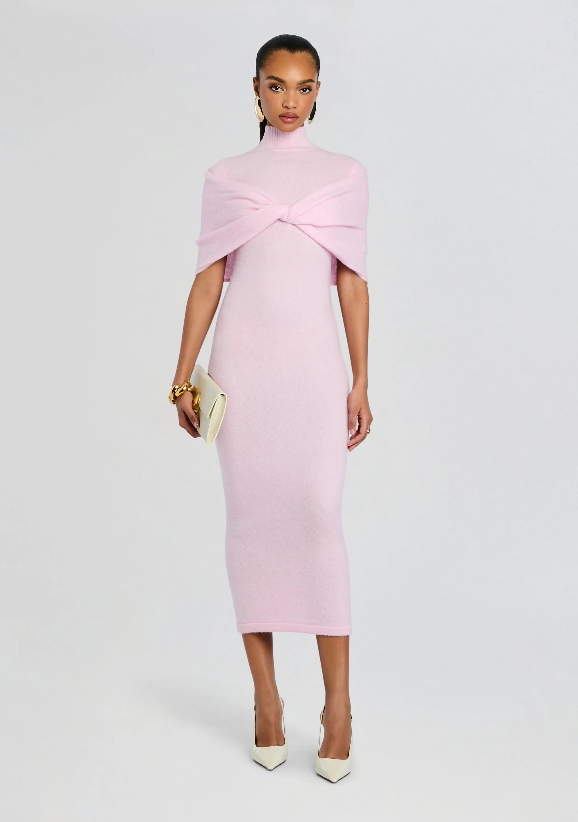Wisteria Knit Midi Dress - Image 5