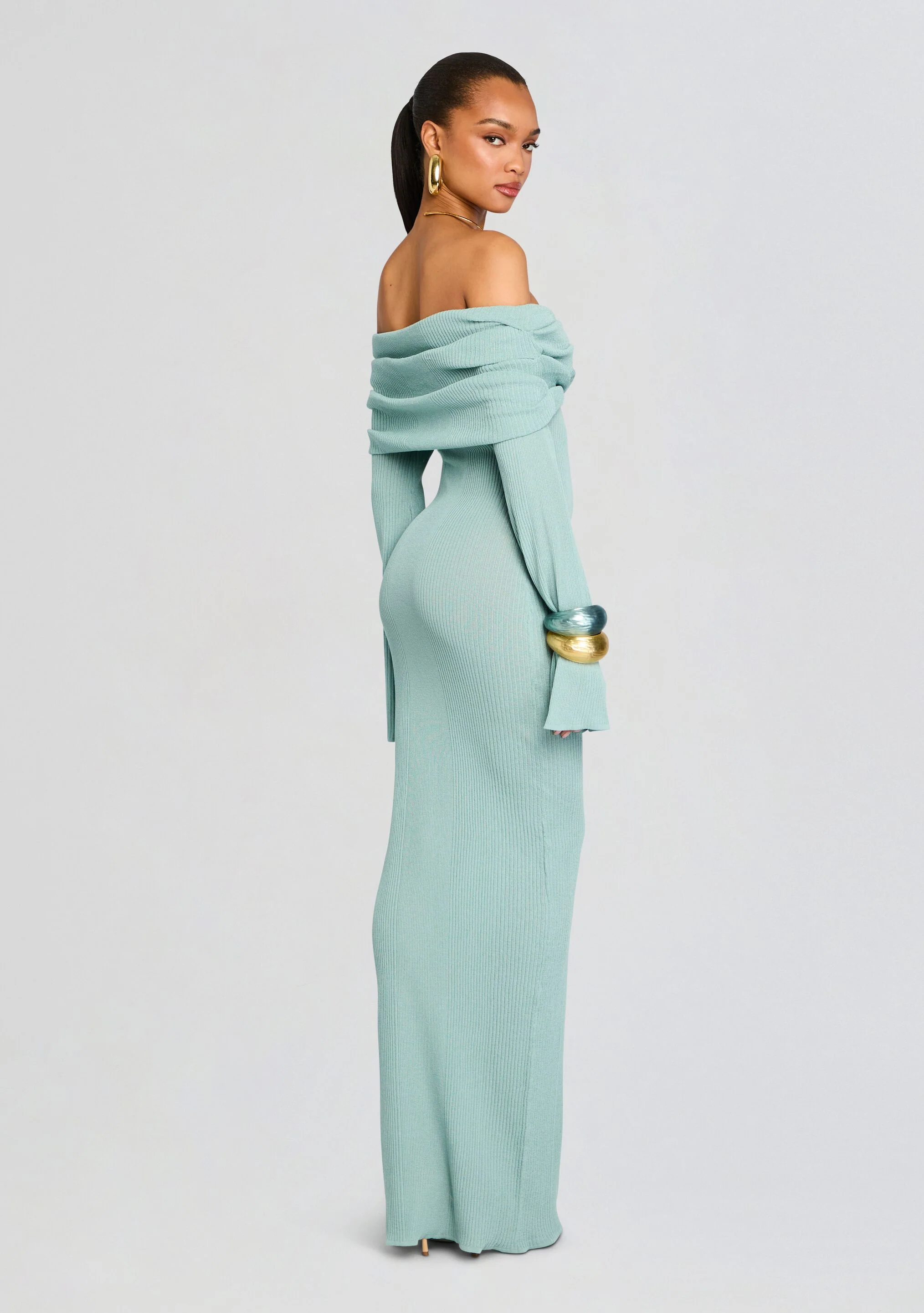 Xenia Knit Maxi Dress - Image 4