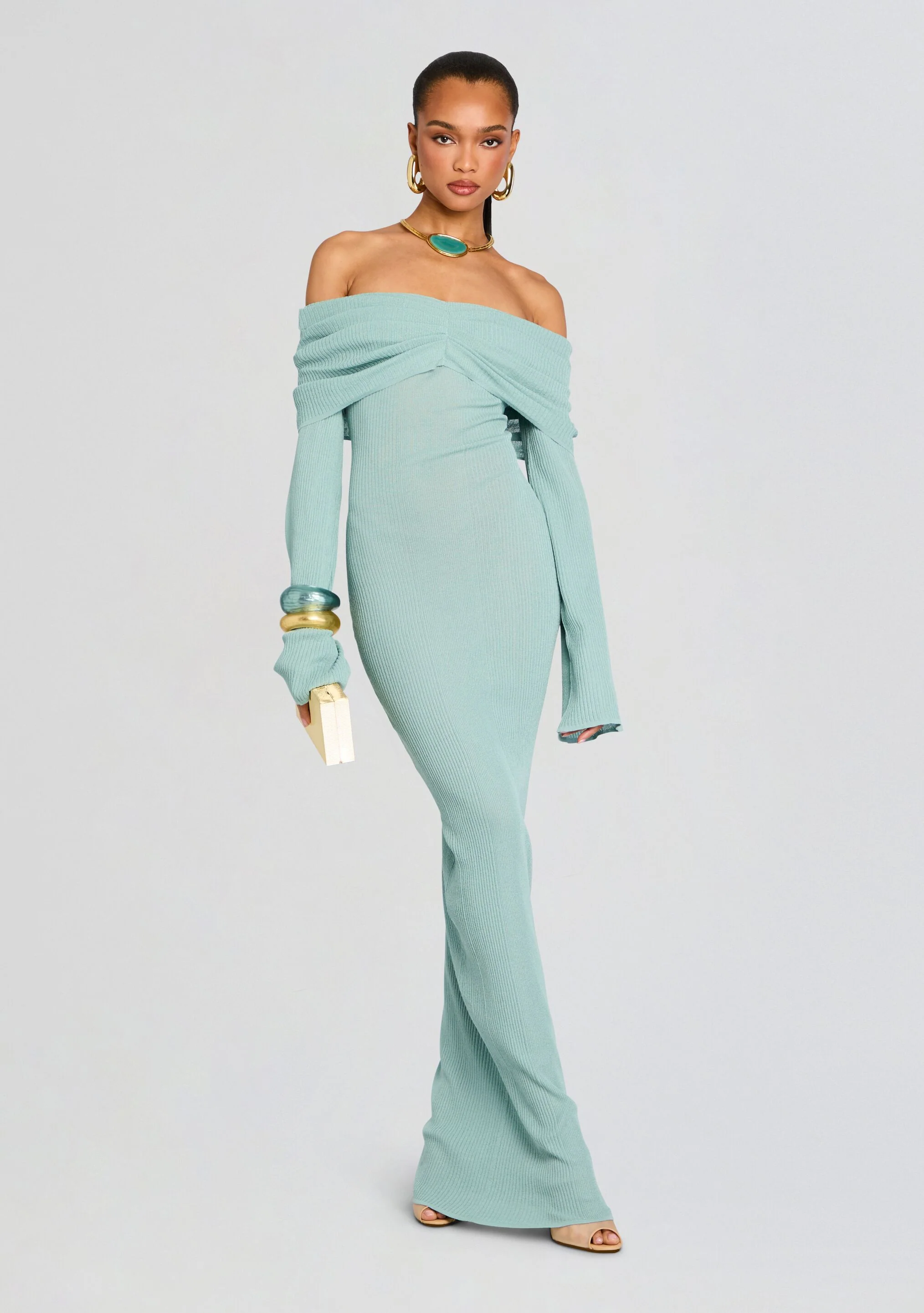 Xenia Knit Maxi Dress - Image 5