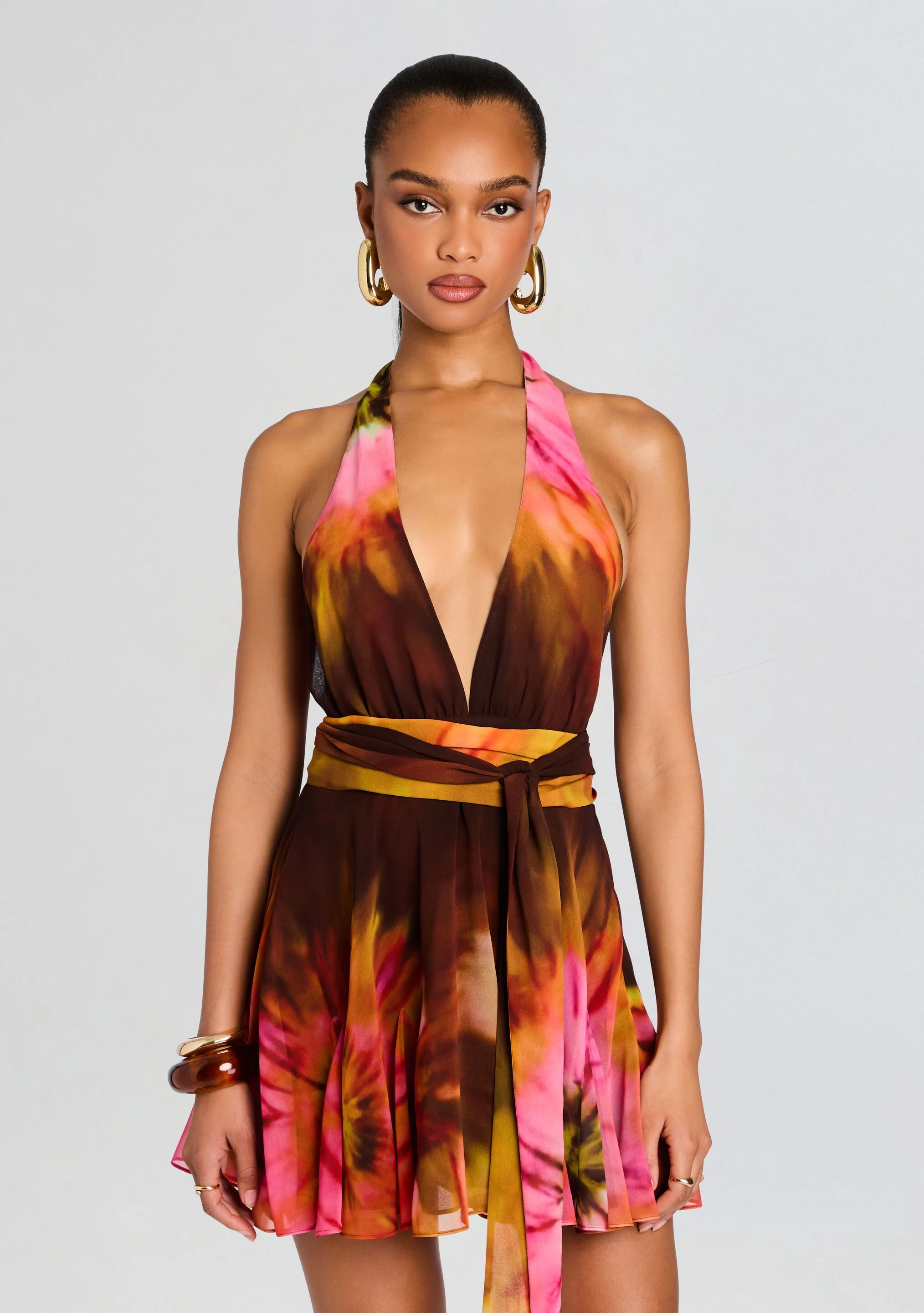 Briola Chiffon Dress - Image 5