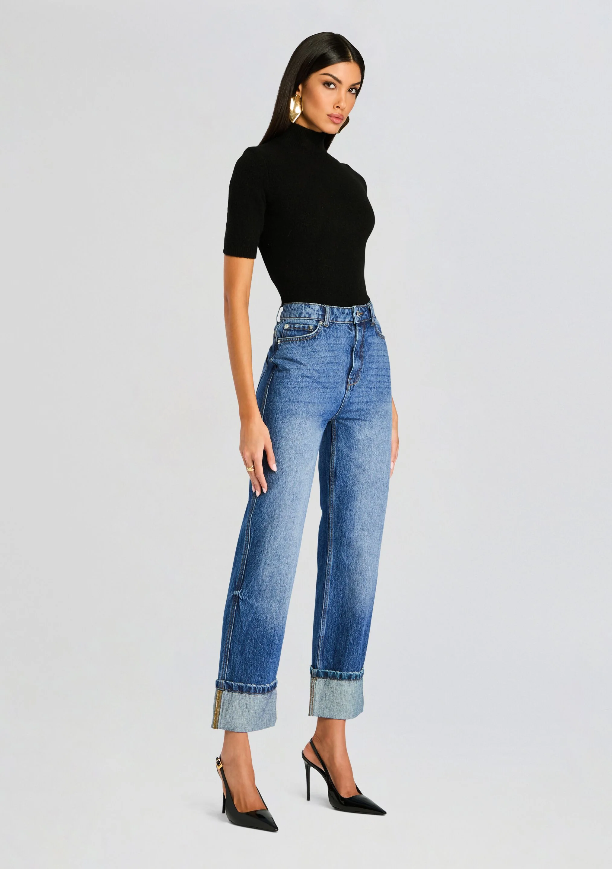 Yuna Fuzzy Knit Top - Image 3