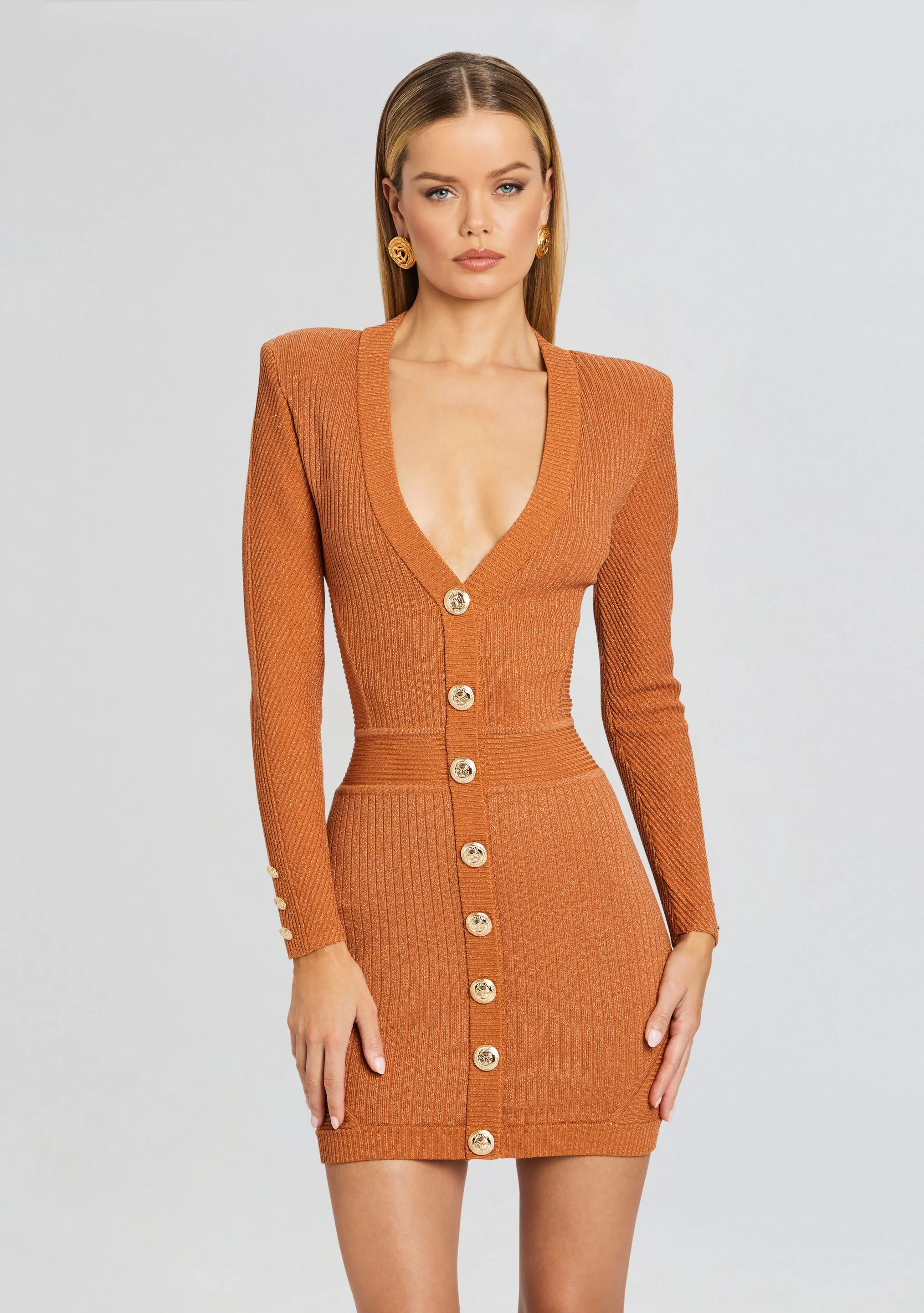 Zem Rib Knit Dress - Image 5
